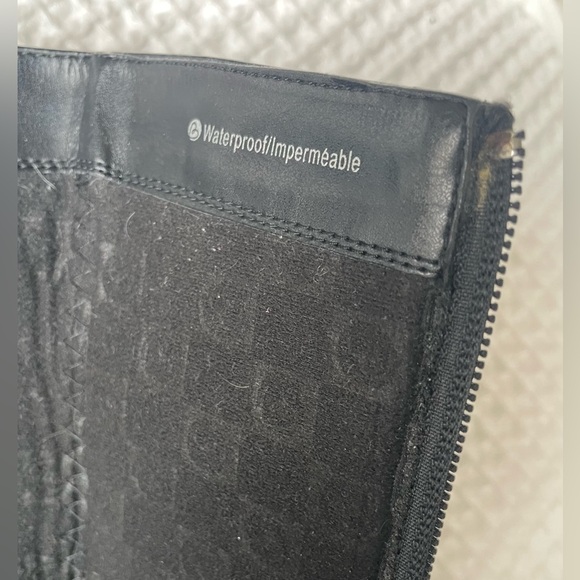 Blondo women's tall leather boots, low heel. - Picture 6 of 13